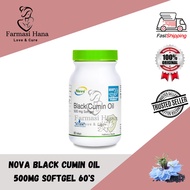 N0VA BLACK CUMIN 0IL 500MG 60 SOFTGEL