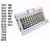 Universal Ice Machine Ice Tray Ice Tray Evaporator Mold 4*8 5*9 6X12 7X14 5x16 5X18 5X20 7X20 6X20 7