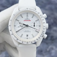 Omega Omega Omega Speedmaster 311.93.44.51.04.002 Bright Moon Light White Ceramic Material Watch Male