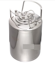 Ready✅ Stainless steel Ball Lock Keg Pressurized Growler 10L Craft Dispenser System Home Brew Beer B