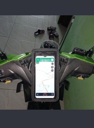 tas holder hp ojol tas gojek tas grab motor waterproof design.