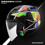 Gracshaw Gennex G535 KOL SERIES Double Visor Helmet LAFAMILIA