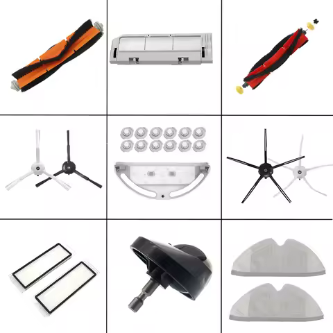 Accessories For XiaoMi Roborock s50 s51 s55 s6 s60 s61 s65 s5 s6 MaxV s6 Pure Vacuum Cleaner HEPA Fi