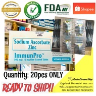 ♞,♘,♙,♟Immunpro (Sodium Ascorbate Zinc) 20pcs ONLY