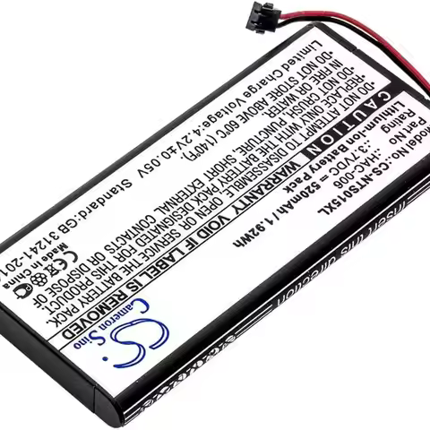 520mah Li-ion HAC-006 HAC-BPJPA-C0 Battery for Nintendo Switch Controller HAC-015 HAC-016 HAC-A-JCR-