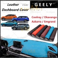 Geely Emgrand Okavango Coolray Azkarra Dashboard Cover Pad Leather Car Accessories Interior Sun Viso