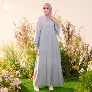 Nobby Dress Gamis Wanita Terbaru Koleksi Lebaran Idul Fitri 2025 Bahan Satin Silk Pollyester Busui F