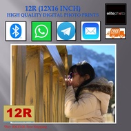 12R(12x16 Inch) Photo Print + FREE Lamination + Solid Wood Frame (Optional)