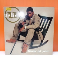 #RR14-54 LP TERPAKAI [ USHER - THINK OF YOU ] USED LP < G >