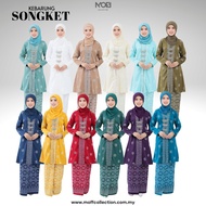 Baju KEBARUNG SONGKET TABUR BAJU KEBAYA LABUH SAKURA BAJU NIKAH TUNANG BAJU RAYA KURUNG MINT GREEN BABY BLUE MF KONVO