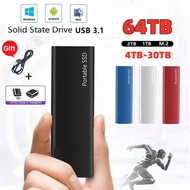 Mobile Solid State Drive Expansion Upgrade 8TB 10T 16TB 30TB High Speed Transmission Mobile Hard Dri