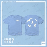 Taylor Swift 1989 Taylor's Version Seagull Cotton T-shirt Men's and Women's Fashion  S-5XL