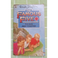 preloved THE FAMOUS FIVE RUN AWAY TOGETHER enid blyton