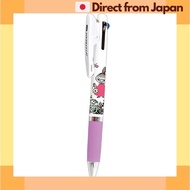 [Direct from Japan] Kamiojapan Moomin Jetstream 3-Color Ballpoint Pen 0.5mm Flowery 201422