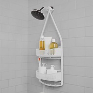 加拿大 Umbra Snorkel吊掛式浴室雙層瀝水置物架(雲朵白) | 收納