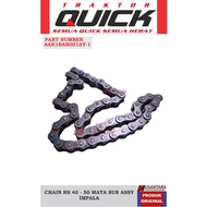 chain rs 40-50 mata impala,rantai rs 40 x 50 mata traktor impala, spare part traktor quick impala, s