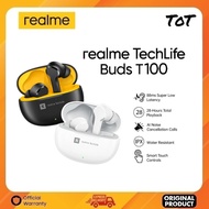 REALME TechLife Buds T100 I 28 hours Total Playback | Ai Noise Cancellation Calls | IPX5 Water Resis