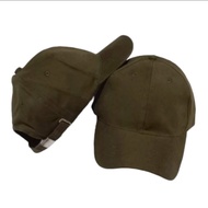 Premium baseball cap plain army cap