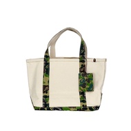 SAINT MICHAEL Tote Bag Purse canvas cream camouflage SM-YS8-0000-C33 Direct from Japan Secondhand
