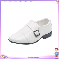 Boys Leather Shoes 2022 Spring and Autumn Performance Mary Janes Soft Kids Fashion for Party Wedding