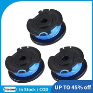 3Pack String Trimmer Replacement Spool Line 29252 29092 for Greenworks 20V 24V 40V 80V Weed Eater Co