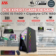 Computer/ PC GAMING i5 Latest Gen i5 11400F, RAM 16GB, VGA 4GB GTX 1650s SUPER 4GB
