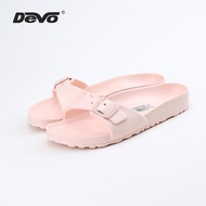 Devo ลำลอง แฟชั่น Eva สายเดี่ยว กันลื่น สบาย เรียบง่าย รองเท้าแตะสําหรับการเดินทางในวันหยุดชายหาด น้