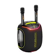 ลำโพงบลูทูธ Hopestar A80 350W พร้อมไมค์ลอย ลำโพง6ดอก มีไฟRGB ปรับเบส3โหมด ของแท้100%