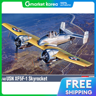 Academy Hobby Model Kits | แอลอะคาเดม วทยาศาสตร 1/48 กองทพเรอสหรฐฯ XF5F 1 สกายโรคเกต 12363