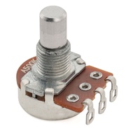 Alpha A500K Mini Pot Metric Solid Short Shaft 6.5mm Audio Taper Potentiometer for Electric Guitar Ba