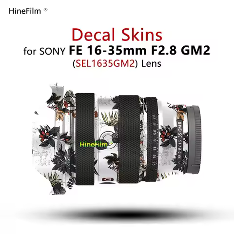 Hinefilm Skin For Sony FE16-35 F2.8 GM II Lens Sticker SEL1635GM2 Wrap Protective Film 16-35 GM2 Len