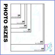 ☇◑ ♟ ∈ Photo Print Premium Quality 8R A4