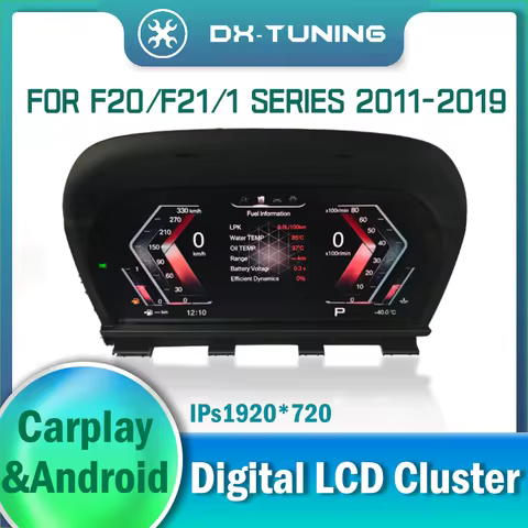 Digital Dashboard Cluster For BMW 1 Series F20 F21 2011-2019 Years virtual Instrument Panel Cockpit