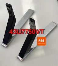 ขาตั้ง ทีวี โตซิบา Toshiba 43 นิ้ว รุ่น 43U7750VT แท้ถอด สภาพดี พร้อมน๊อต 4 ตัว