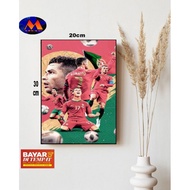 CRISTIANO RONALDO WALL DECORATION CRISTIANO RONALDO WOODEN POSTER/ HOME WALL DISPLAY/WALLDECOR