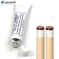 【OMALL】 1PC 10G Billiard Cue Tip Glue Aluminum Tube Cue Tip Adhesive Billiard Maintenance Repair Sup