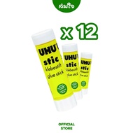 UHU กาวแท่ง 21g #SD7614056 จำนวน 12 แท่ง