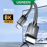 UGREEN HDMI 2.1 Cable 8K/60Hz 4K/120Hz 48Gbps HDCP2.2 HDMI Cable Cord for PS4 Splitter Switch Audio