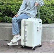 Sarung Troli Roda Brek Berkapasiti Besar Tebal Baharu Bagasi 24 Inci dengan Pemegang Cawan Bingkai A