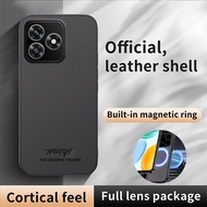 Leather Casing for Honor X5C Plus 4G HonorX5CPlus X5C+ X5CPlus Phone Case Luxury Magnetic Wireless C