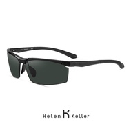 Helen Keller New High Definition Polarized Sunglasses for Men Driving Fishing Eyewear Comfortable Sp