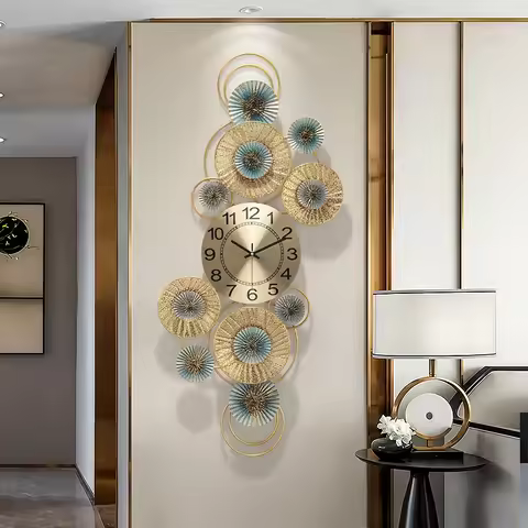 Digital Restaurant Clock Wall Bathroom Aesthetic Metal Wall Art Xenomorph Bedrooms Wall Watch Large 