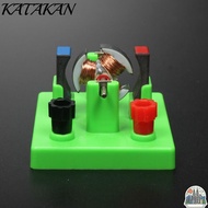KATAKAN DC Electrical Motor Model, ABS+Metal DIY Physics Experiment Aids,  Physics Science Toy Schoo