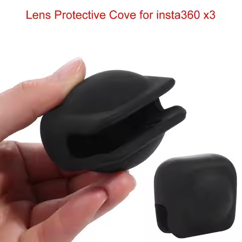 Camera Cap Silicone Cover For Insta360 Body Cover For Insta360 Lens Cap For Insta360 Lens Protector 