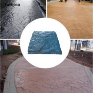 [Vaveren] Realistic Stone Texture Concrete Stamp Mat PU Path Mold Paving Slab Form for Outdoor Floor