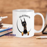 Doberman All About Me Ceramics Coffee Mug