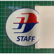 Mas Airlines Aviator Staff Car Sticker premium