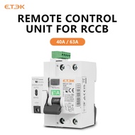 ETEK automatic reclosing device remote control RCCB 2P 4P intelligent circuit breaker reclosing type