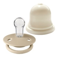 BIBS Deluxe Silicone Pacifier + Silibell Case Set (0-36 Months)