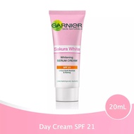 Garnier Sakura Whitening Serum Day Cream SPF21 Pinkish Radiance Day Cream 20 ml
